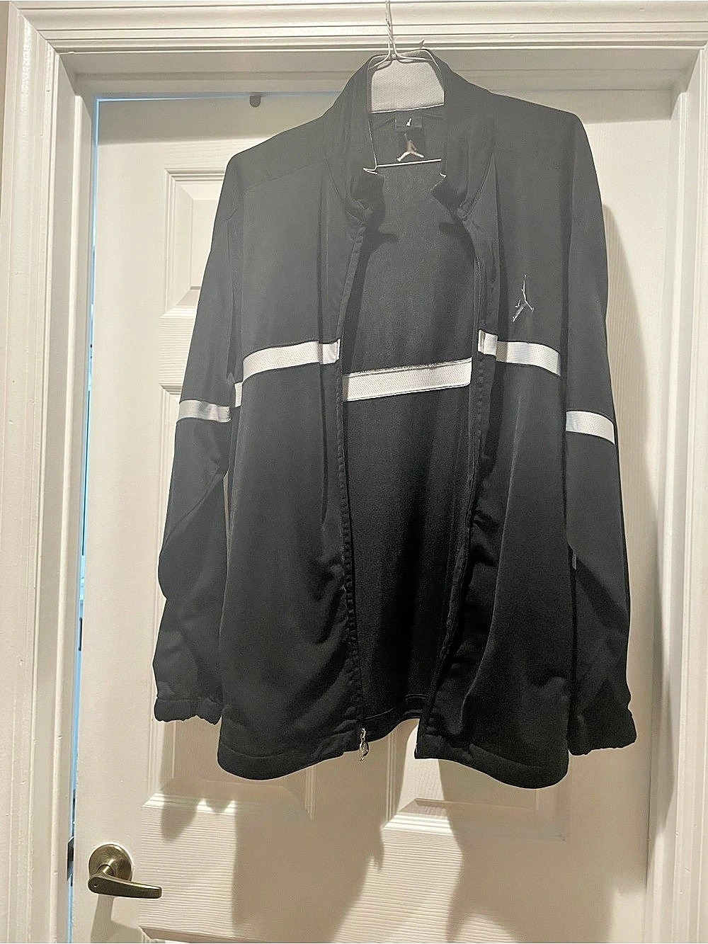 Jordan Reflective Stripe Performance Jacket in Black